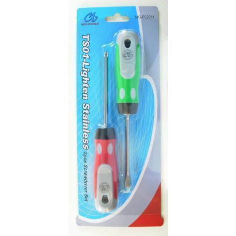 Lighten Stainless Steel 2pcs Screwdriver Set